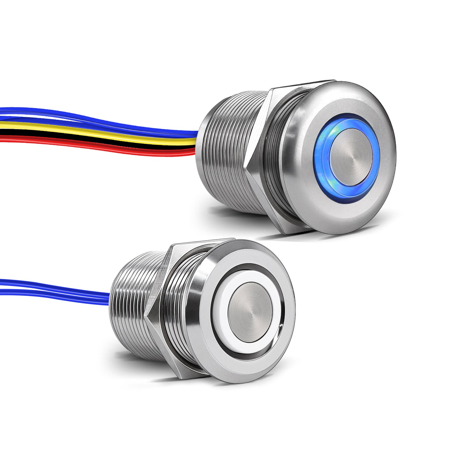 12V 3-way Dimmer Switch Kit, RV On/off/dimming Control Light for Motorhome Boat Camper Van Truck, LED Strip Light, All-aluminum, 6A