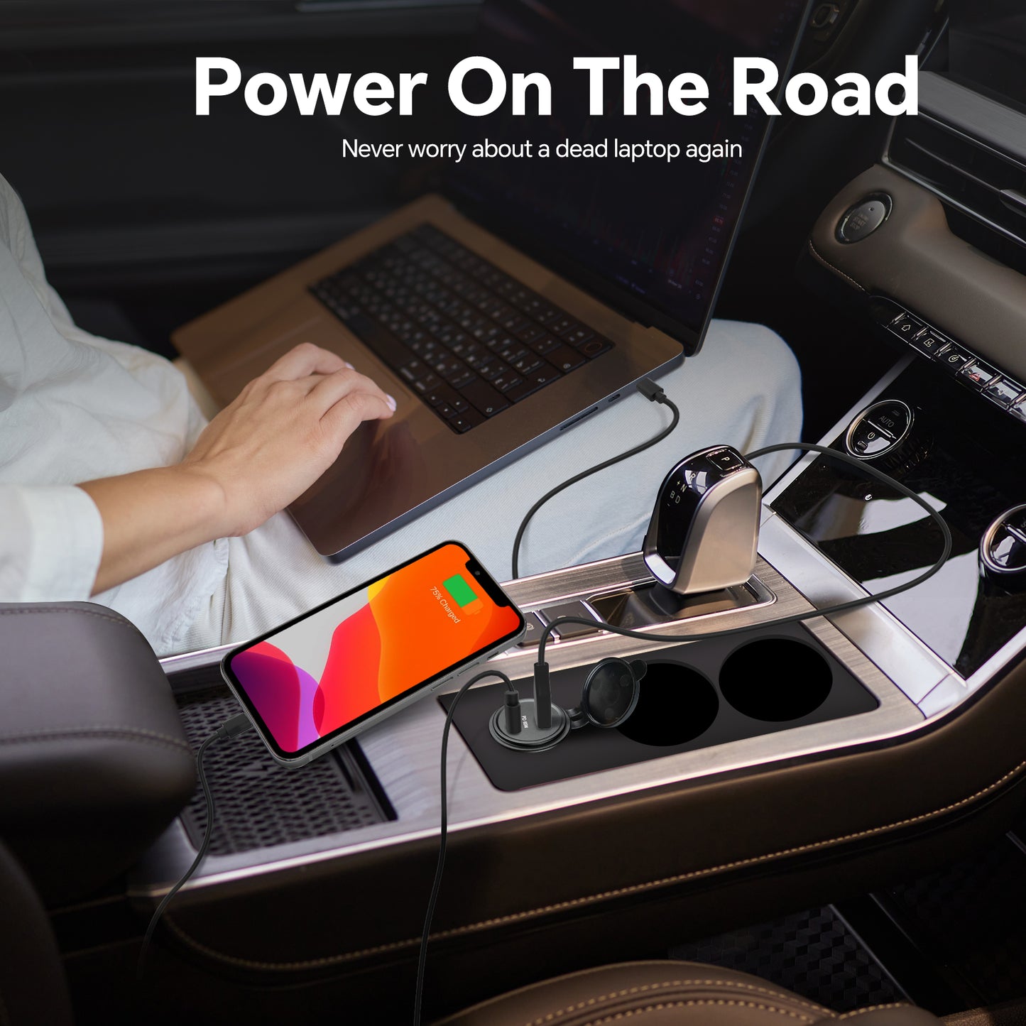 12V USB Socket 65W PD3.0 & 18W QC3.0, RV USB Outlet Aluminum Starlink mini Laptop Waterproof, Fast Charging for Marine Boat Bus Car Truck ATV Golf
