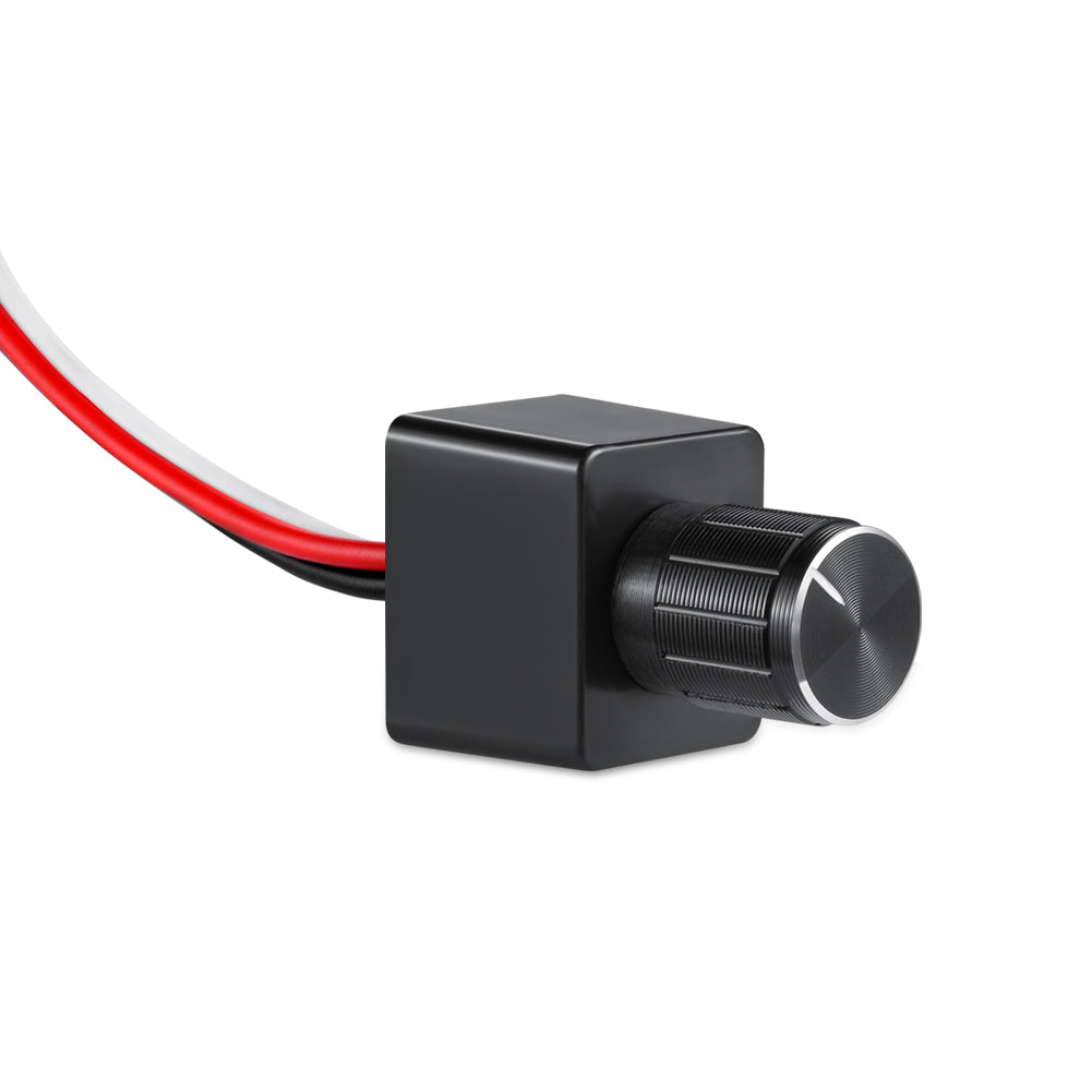 12V Dimmer Switch, RV Light High Side PWM Dimming Switch for Boat Van Truck Cars, Works with Dimmable LED Light