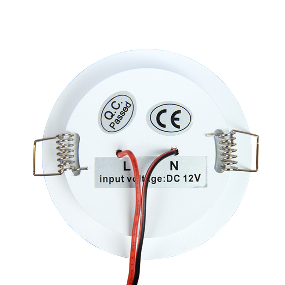 12V LED Puck Light RV Boat Led Recessed Ceiling Light 4 Pieces - Super Slim Full Aluminum