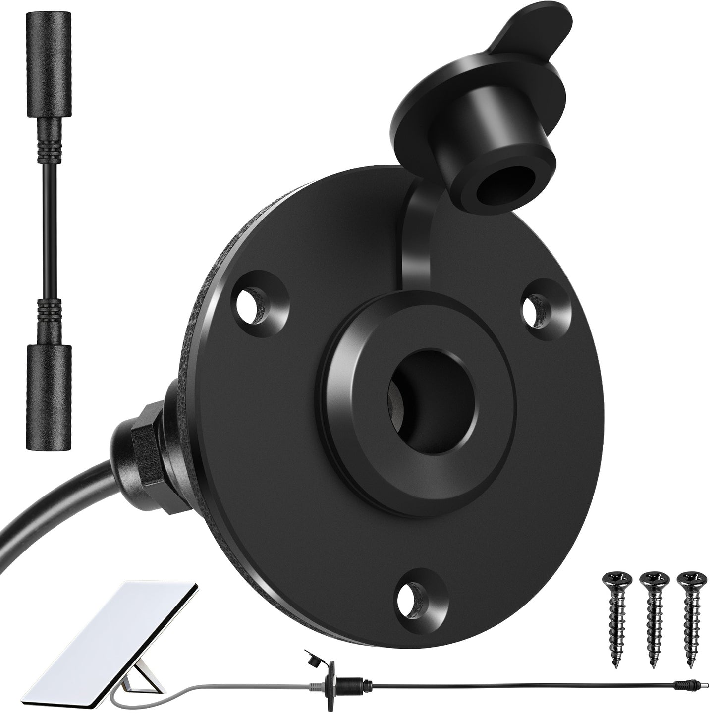 for Starlink Mini DC Female Power Socket, Aluminum Wall Pass Through Kit