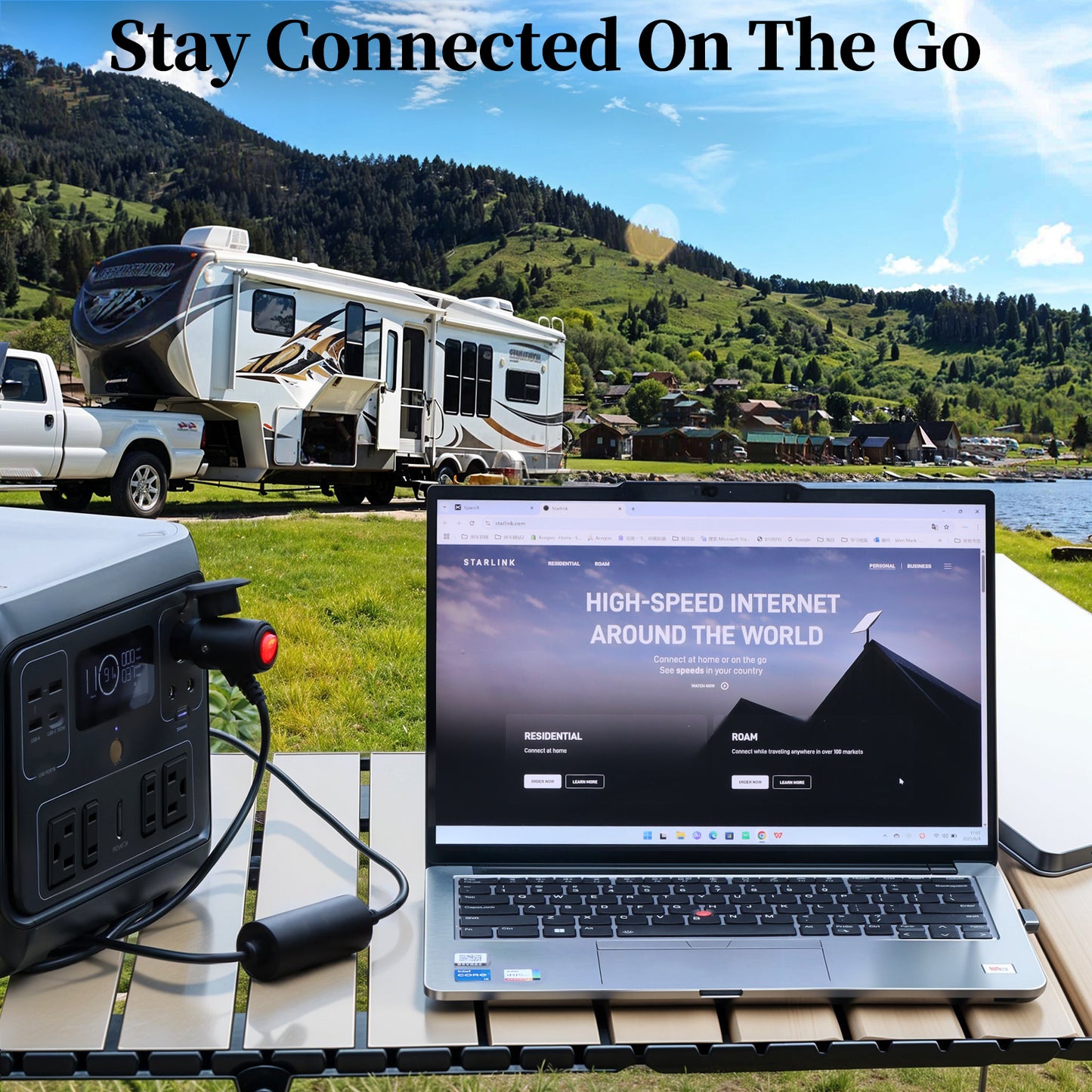 for Starlink Mini 12V Power Adapter, Car Cigarette Lighter Plug Step-up Converter, 12V to 30V Aluminum Voltage Booster for Starlink Mini, Waterproof & Portable